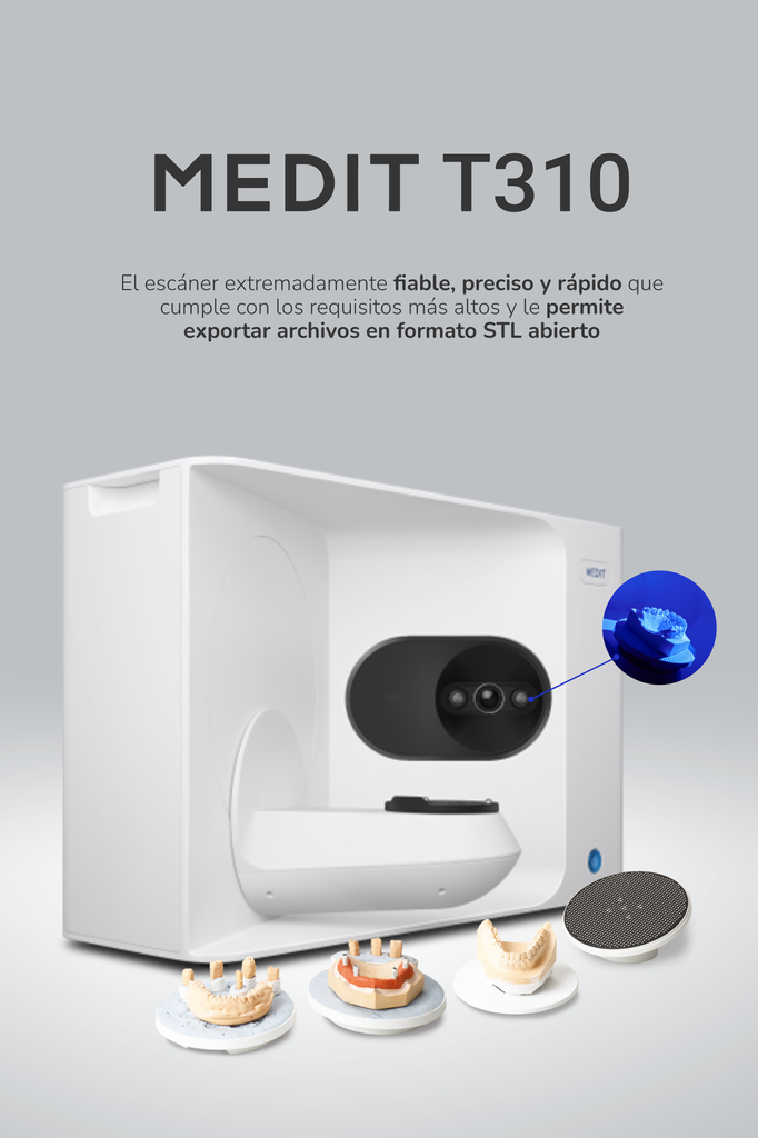 Scanner digital Laboratorio T310 Medit