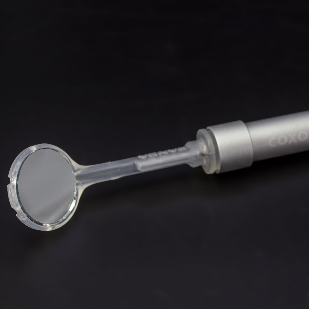 Sistema de Espejo intraoral antiempañante y succión C-Mirror Coxo