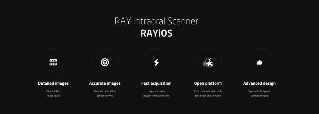 Scanner Intraoral RAYios Oneday Biotech