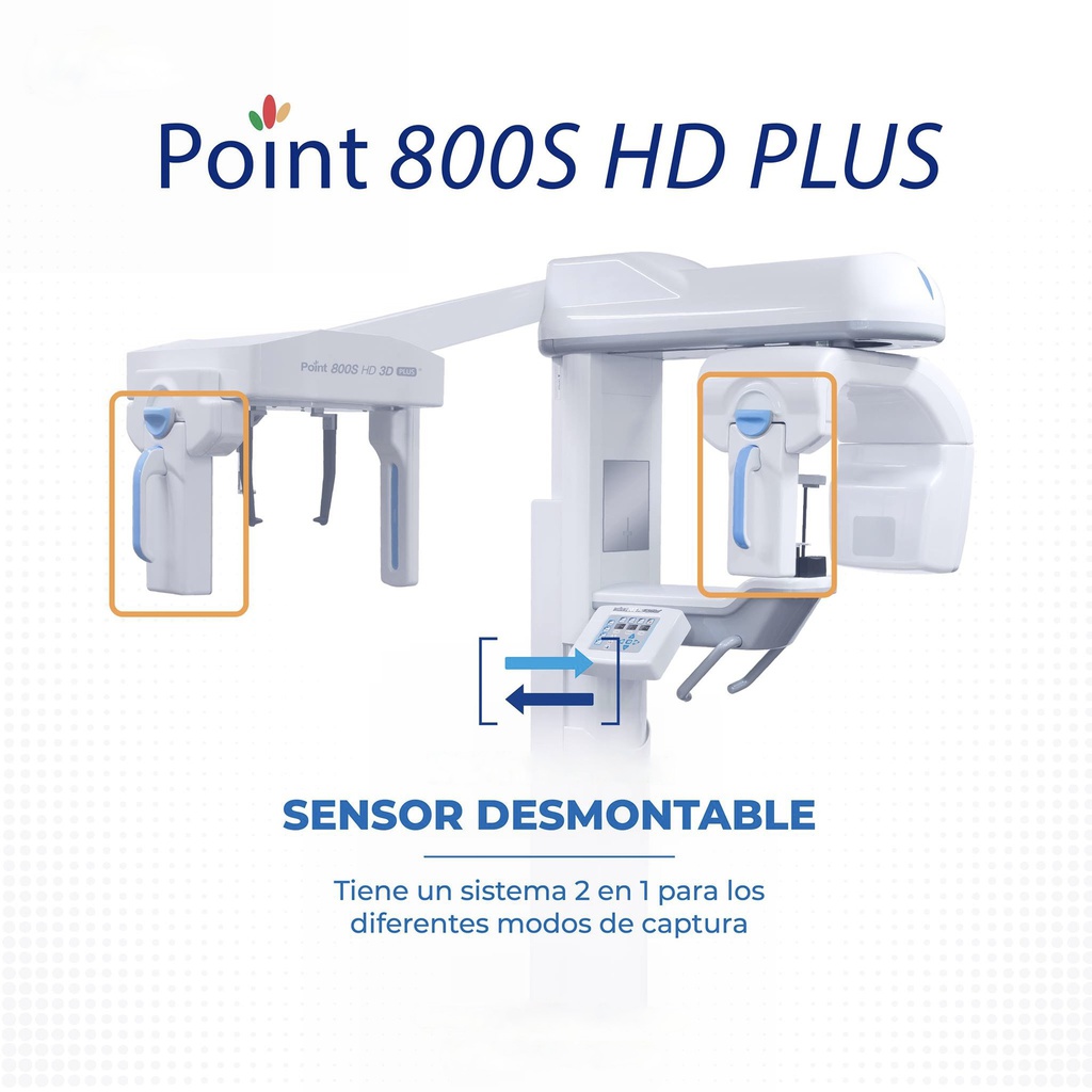 Eq. rayos x Panorámico + Cefalométrico Point 800S HD Plus Pointnix - 2 Sensor