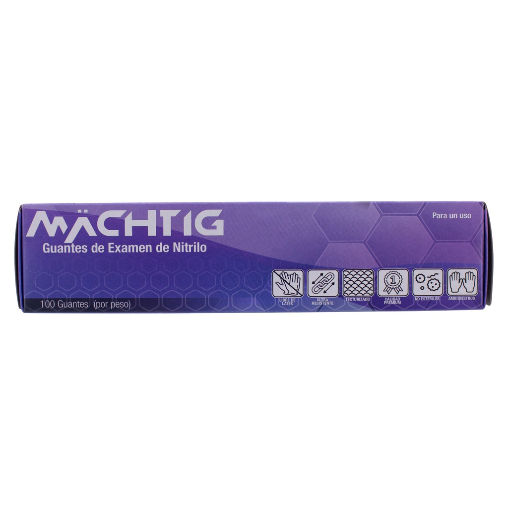 Guantes de Nitrilo Lavanda Machtig