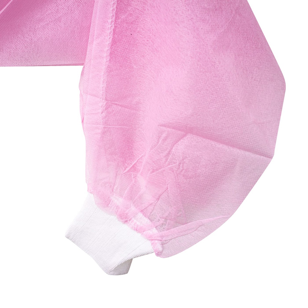 Bata Quirúrgica con Puño rosada x 10 Machtig