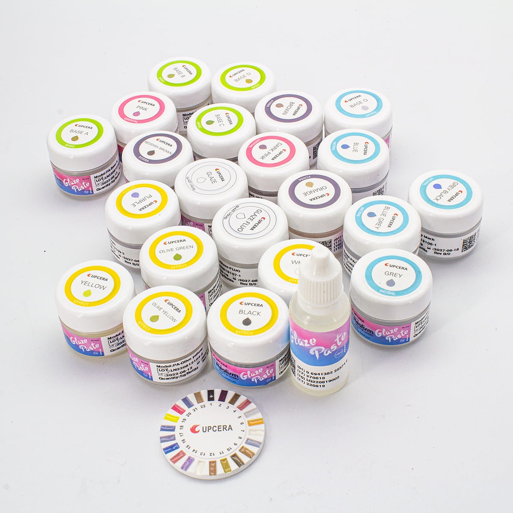 Set Maquillaje con glaze Universal Stain&amp;Glaze Professional Realism Upcera