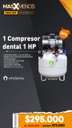 1 Compresor dental 1 HP Appledental