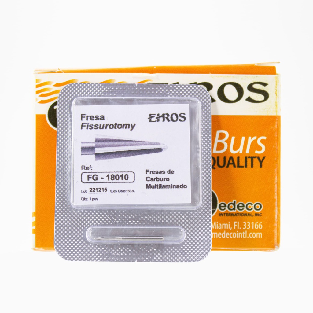 Fresa de carburo Fissurotomy FG Ehros