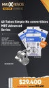 40 Tubos Simples No convertibles MBT Advanced Series Orthometric