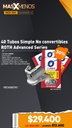 40 Tubos Simples No convertibles ROTH Advanced Series Orthometric