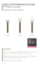 Set de 40 Cauchos para acabado One-Step Finishing tipo Dentsply P7 1.0 ZT Dental