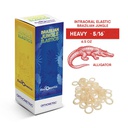 Elásticos Intraorales 5/16&quot; Brazilian jungle elastics Orthometric