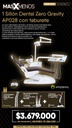 1 Sillón Dental Zero Gravity AP028 con taburete Appledental + Regalos