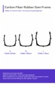 Arco de Young fibra de carbon Carbon fiber rubber dam frame ZT Dental