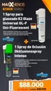 1 Spray para glaseado K2 Glaze Universal GL-F Uni-Fluorescent +1 Spray de Oclusión Okklusionsspray Intense Yeti Dental
