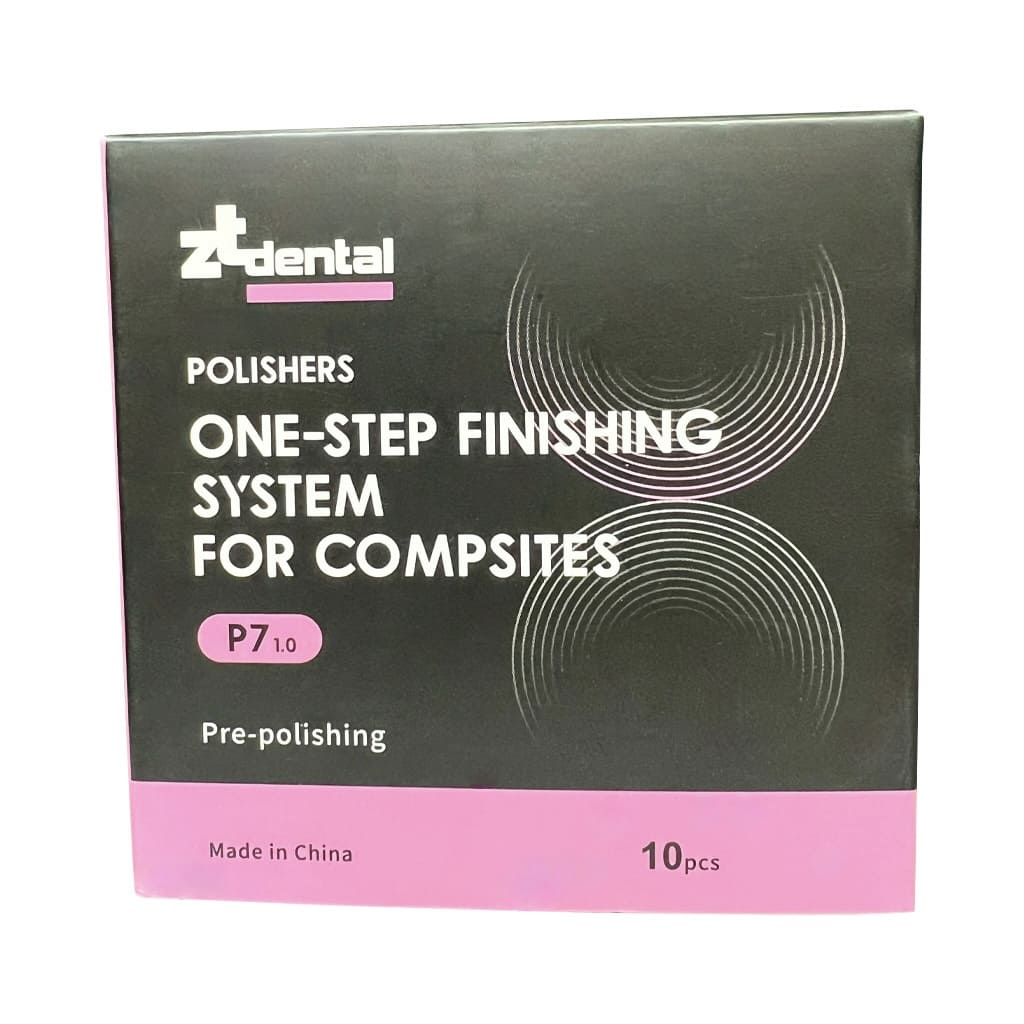 Set de 10 Cauchos para acabado One-Step Finishing tipo Dentsply P7 1.0 ZT Dental