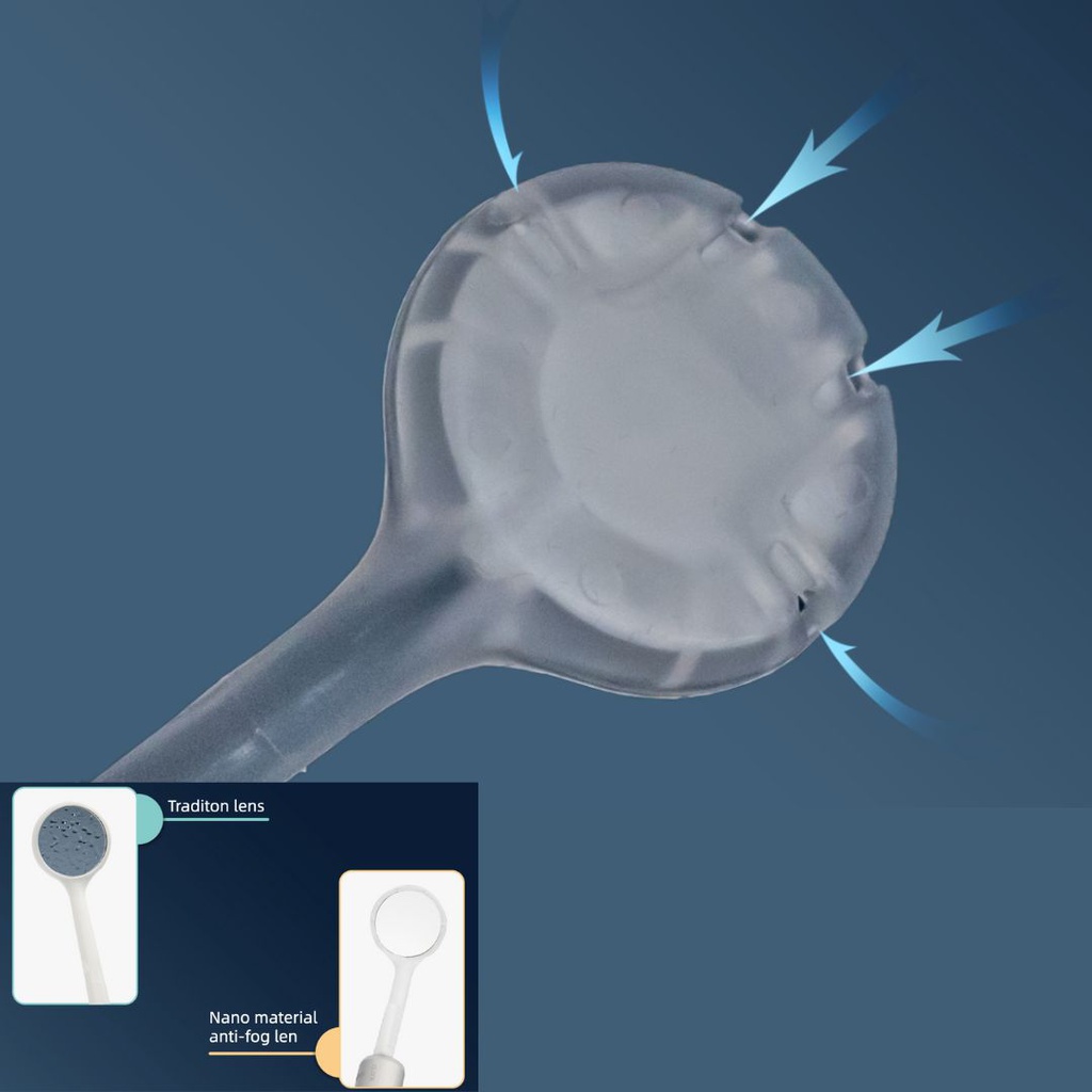 Set de 500 Espejos intraorales antiempañante y succión C-Mirror Coxo