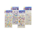 Adhesivos Stickers en relieve Muelita x 1 lámina