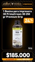 1 Resina para impresora 3D PrimeCrown 3D 250 gr Premium Grip
