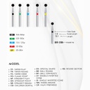 Fresa de Diamante CF FG x 5 Westcode