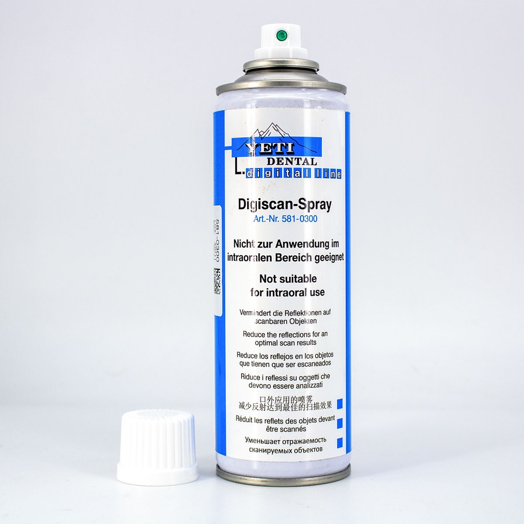 Spray para escaner Digiscan Yeti dental