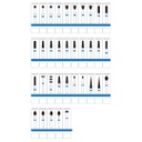 Fresa de Diamante Natural FG Media Premium Grip