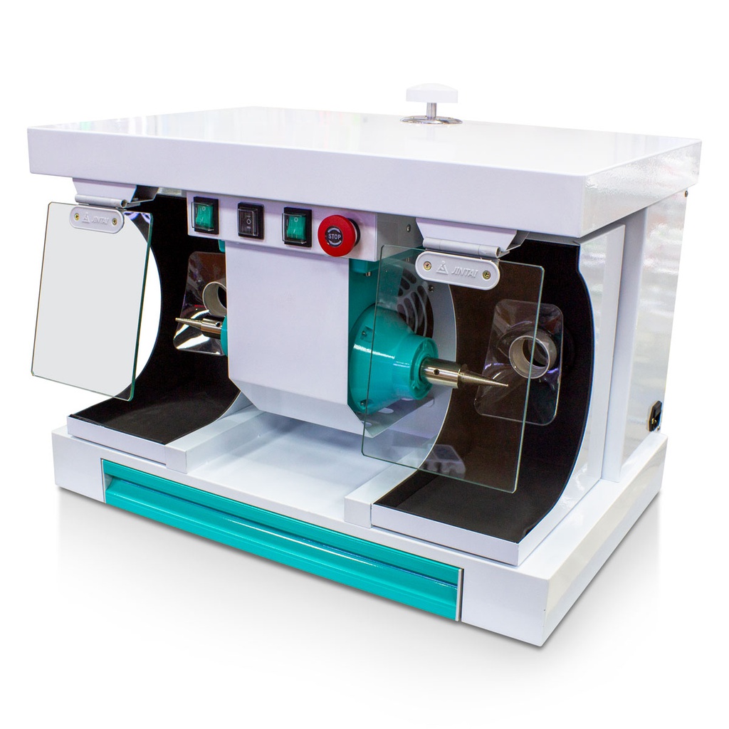 Torno pulidor para Laboratorio con cajonera JT-60 Jintai