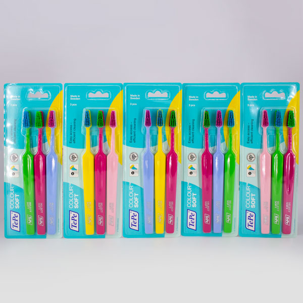 Cepillo Dental Colour Soft blister x 3 Tepe