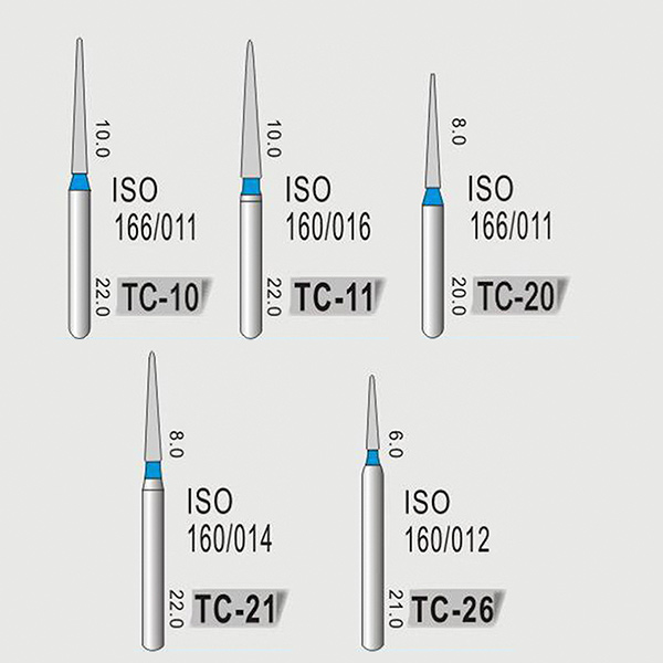 Fresa de Diamante TC FG x 1 Machtig