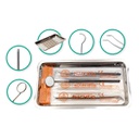 Kit Diagnóstico autoclavable para examen de acero &quot;5 en 1&quot; Machtig