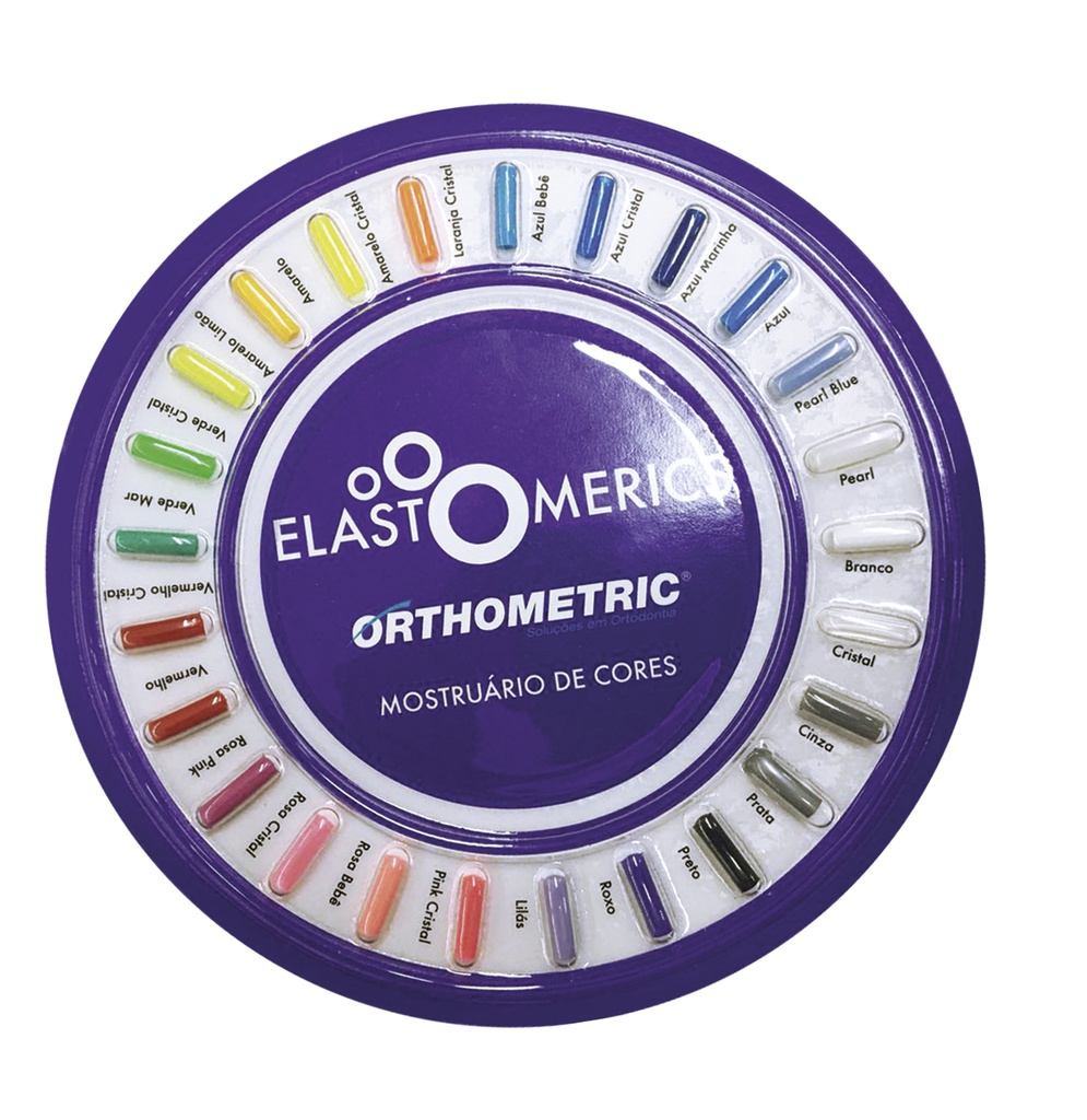 Muestrario de colores redondo Orthometric