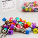 Escobillas para Profilaxia Colors Neón Copa Nylon Suave ZT Dental