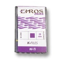 Limas Manuales NiTi K-File Ehros
