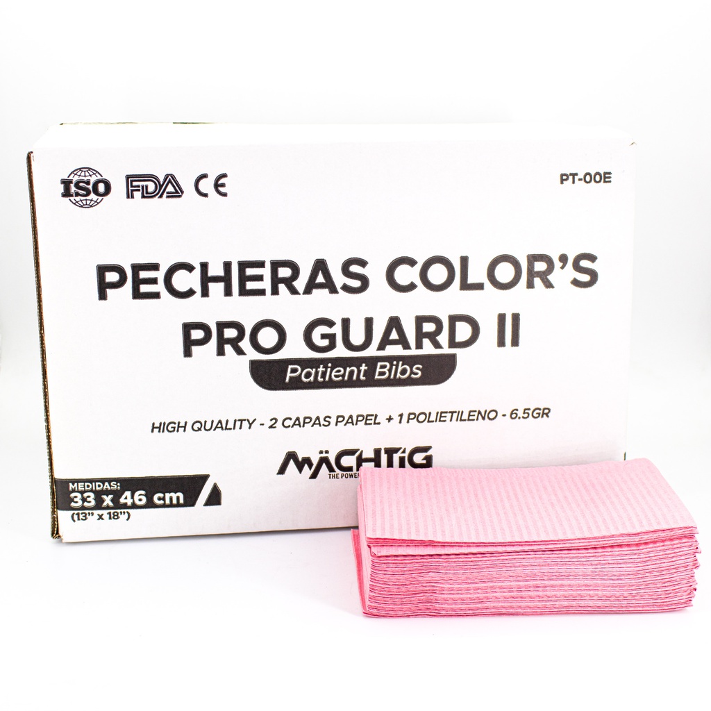 Pecheras Servilletas Color´s Pro Guard II Basic Machtig