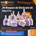 30 Bloques de Disilicato de litio C14 Upcera + Gratis Curso