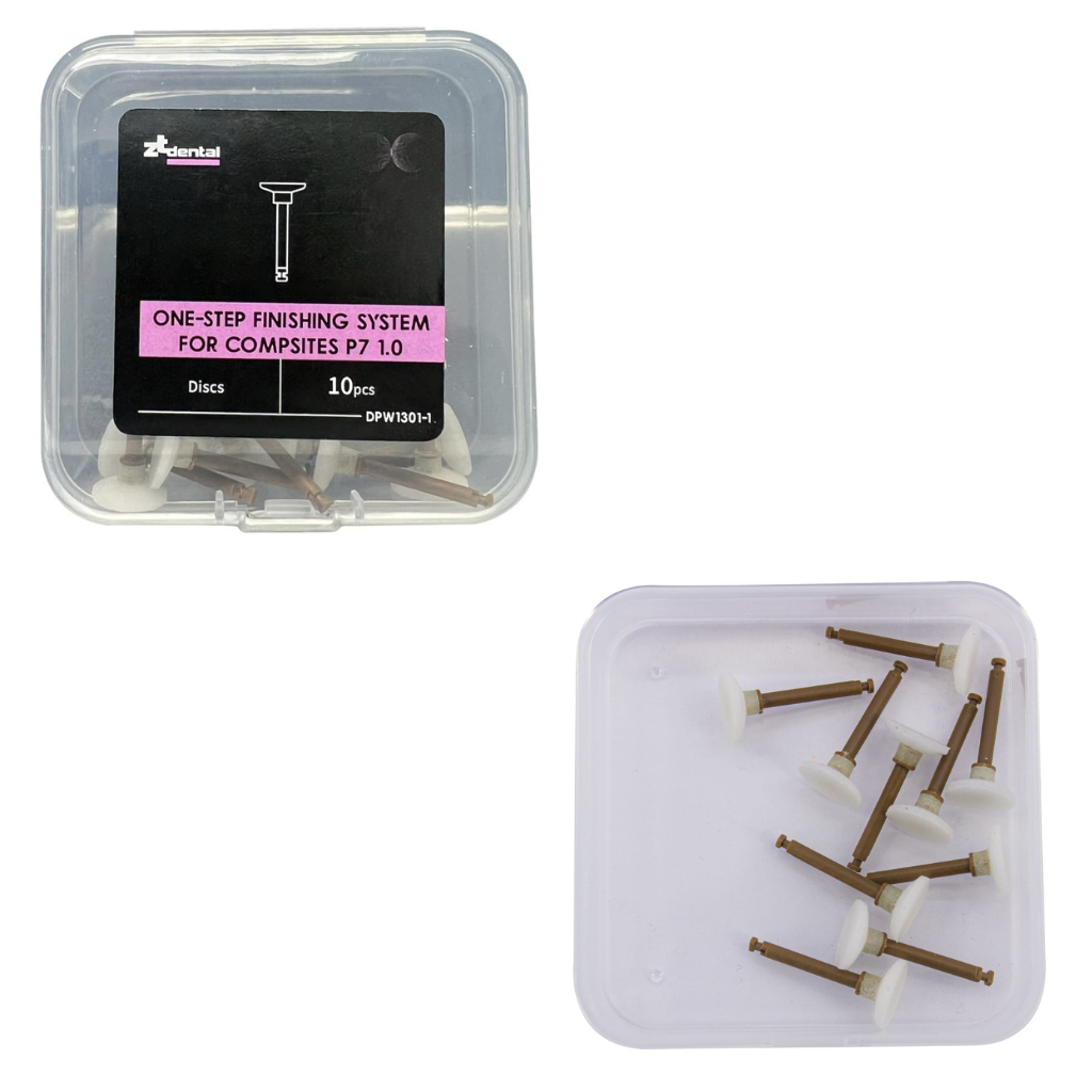 Set de 10 Cauchos para acabado One-Step Finishing tipo D P7 1.0 ZT Dental