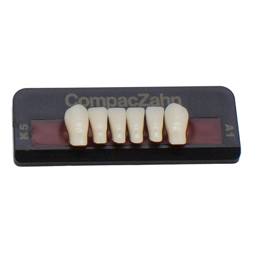 Tableta de Dientes Acrílicos K5 Lower CompacZahn Incidental