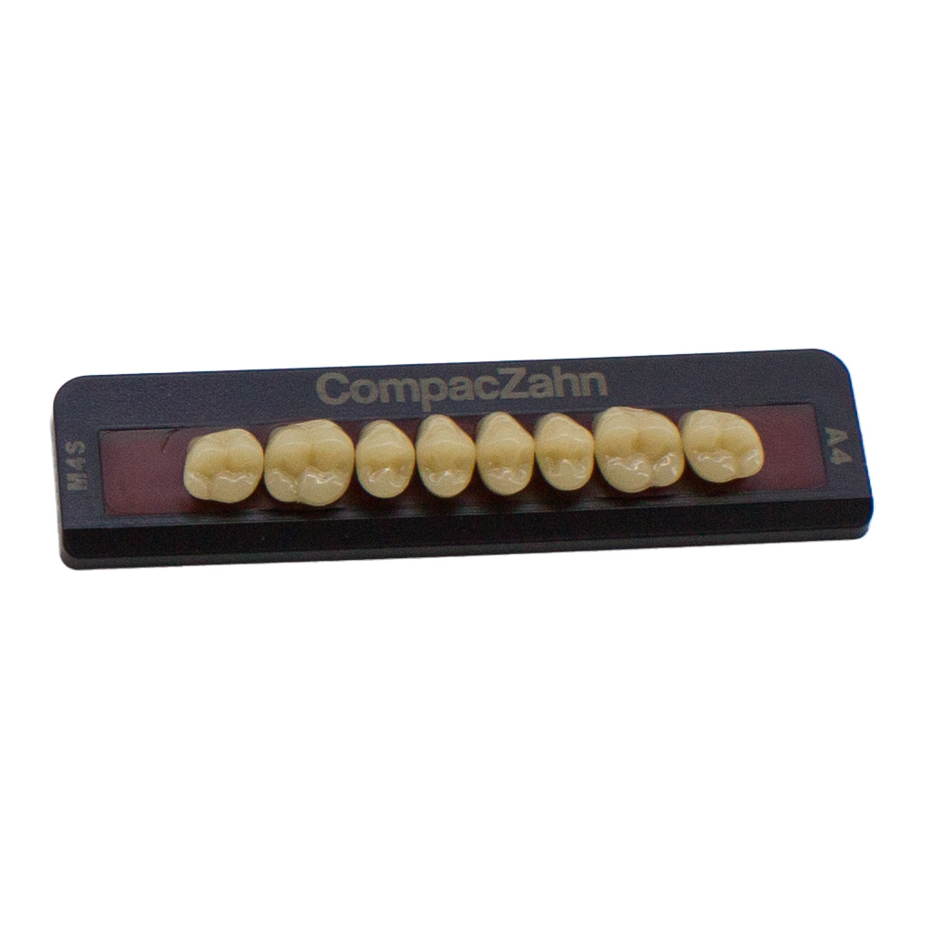 Tableta de Dientes Acrílicos M4 Upper CompacZahn Incidental