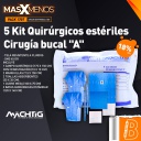 5 Kit Quirúrgicos estériles Cirugía bucal &quot;A&quot; Machtig