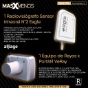 1 Radiovisiógrafo Sensor intraoral Nº2 Eagle Alliage + 1 Equipo de Rayos x Portátil VeRay Refine
