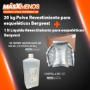 20 kg Polvo Revestimiento para esqueléticos Bergvest + 1 lt Líquido Bergvest Berg dental