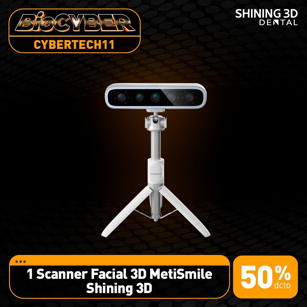1 Scanner Facial 3D MetiSmile Shining 3D
