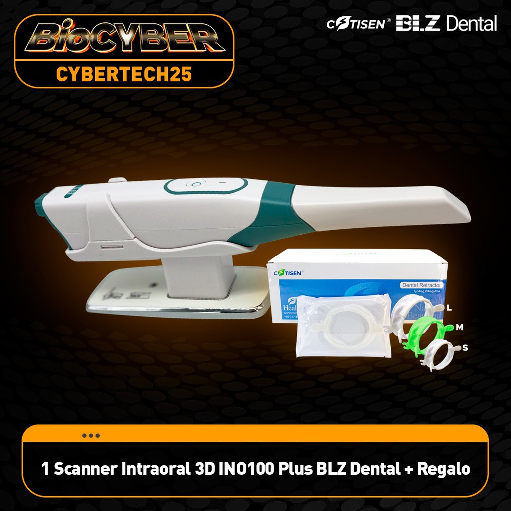 1 Scanner intraoral 3D INO100 Plus BLZ Dental + Regalo