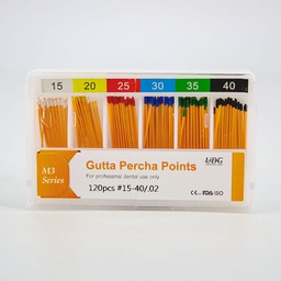 Conos de gutapercha Taper .02 UDG