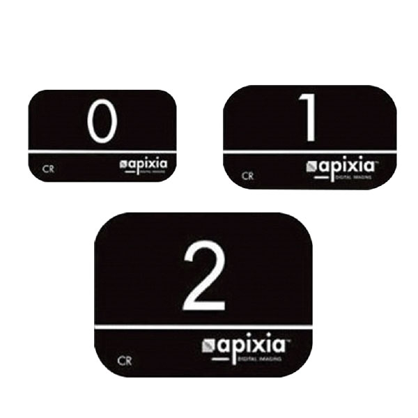 [RAD3052] Placas de Fosfato x 4 Apixia