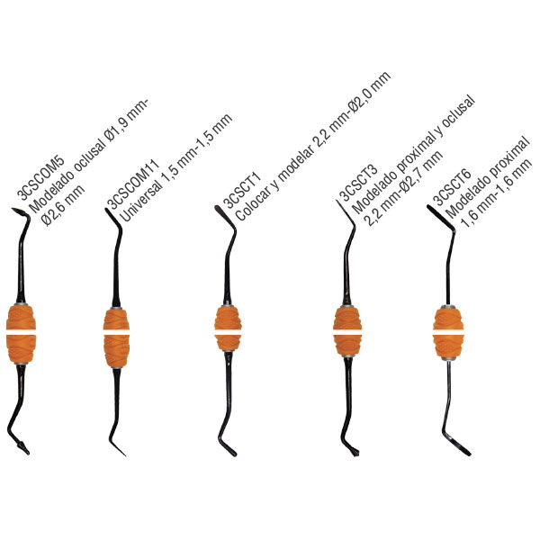 [RES3071] Espátula para Resina composite de Titanio Stellar Osung