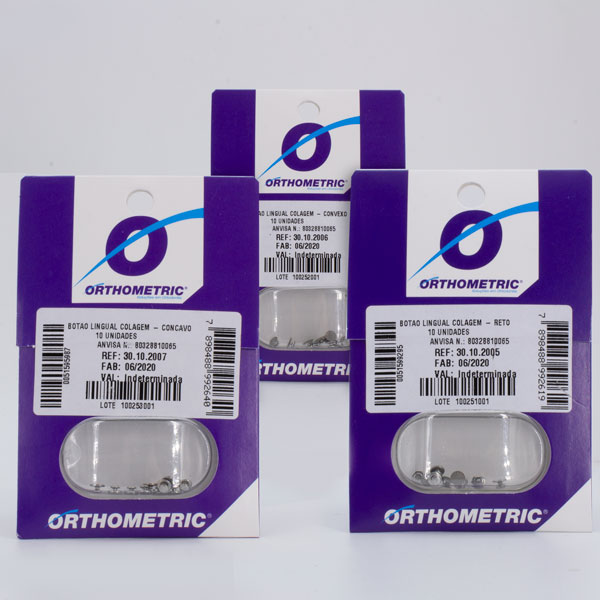 [ORT3686] Botones Linguales Adhesivos Orthometric