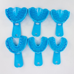 [IMP3918] Set de 6 Cubetas plásticas Adulto ZT Dental