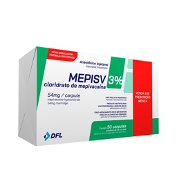 [CIR3981] Anestesia Mepisv Mepivacaina al 3% sin vasoconstrictor DFL