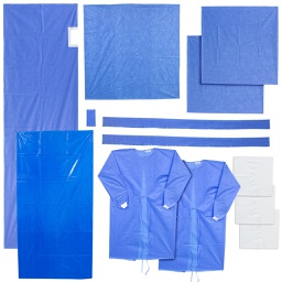 [CIR3983] Kit Quirúrgico estéril Pabellón dental &quot;D&quot; Machtig