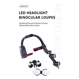 Set Lupa led para Cirugía tipo cabezal Westcode