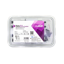 [RES41134] Sellante Fosas y Fisuras x 4 RubyPit &amp; Fissure Incidental