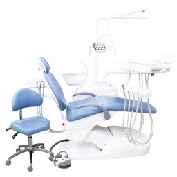 [SIL4415] Sillón dental AA 2025 con taburete Anle (estructura blanca)
